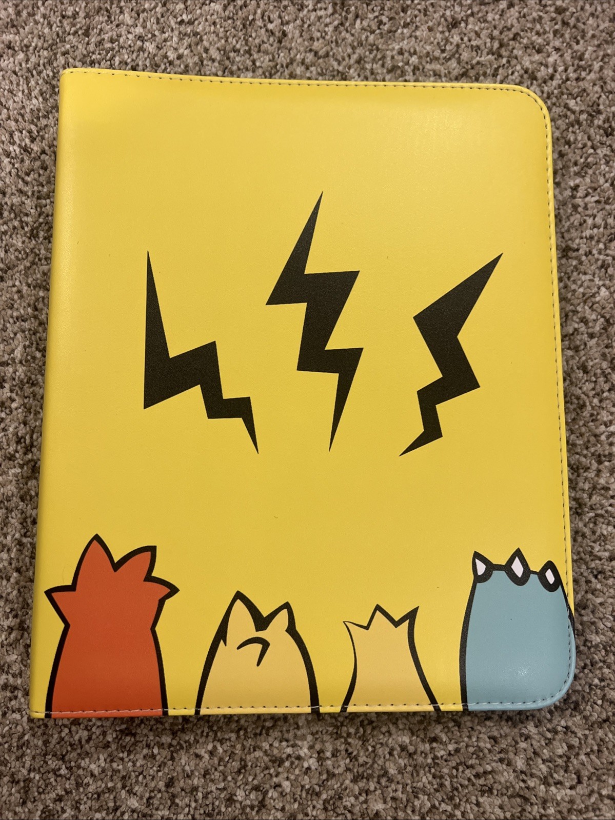 Card Binder for Pokemon Cards Holder Fits 900 Cards w/ 50 Removable Sleeves