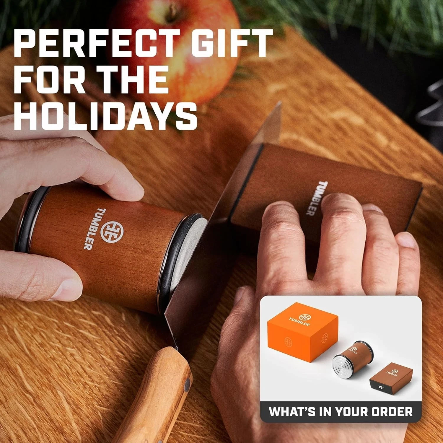 Tumbler Rolling Knife Sharpener Set ✅ Knife Sharpening Made Easy - Starter Set ✅