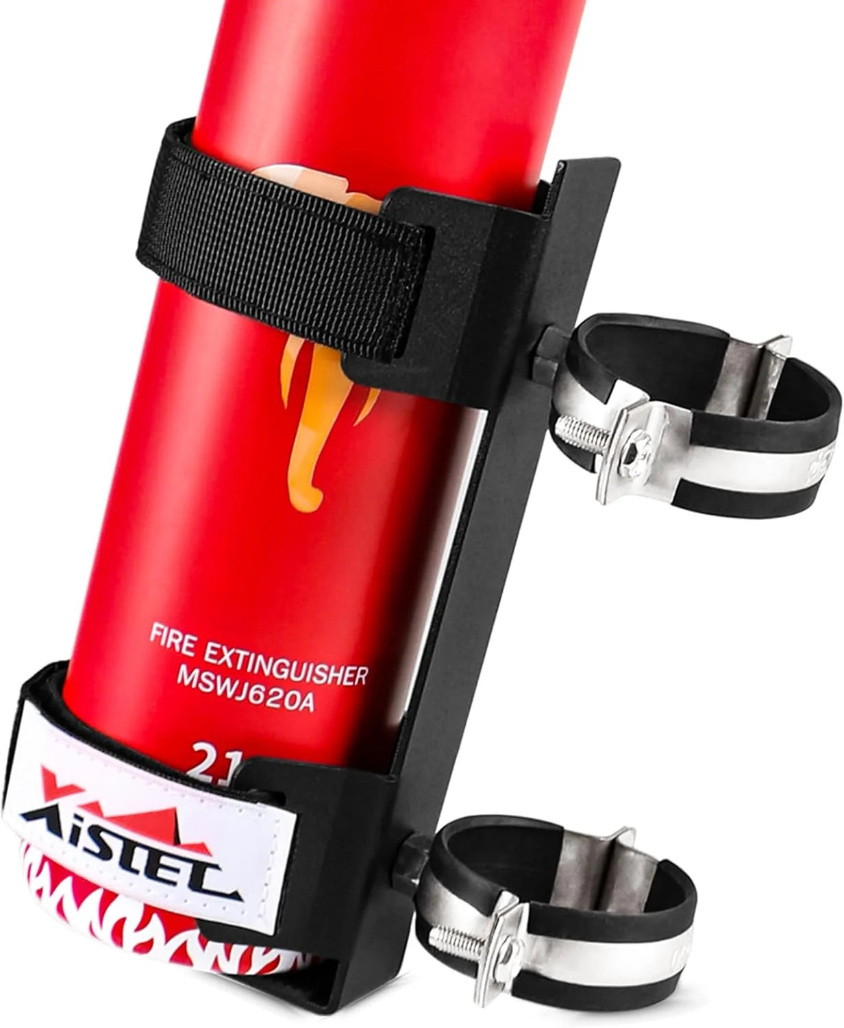 Quick Release UTV Fire Extinguisher Mount Kit Fire Extinguisher Holder Adjustabl