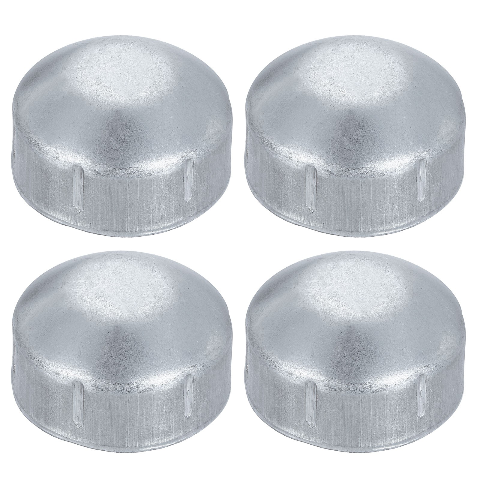 4Pcs Chain Link Fence Post Cap, Dome External Post Caps Fit 1-7/8" OD Pipe