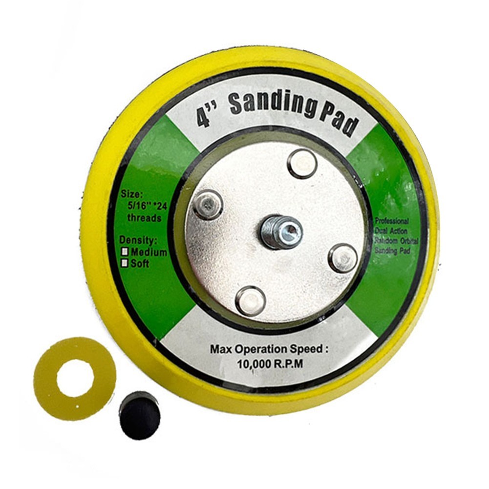 Sanding Disc Backer Plate 4In Essential Tool for Effective Sanding Processes