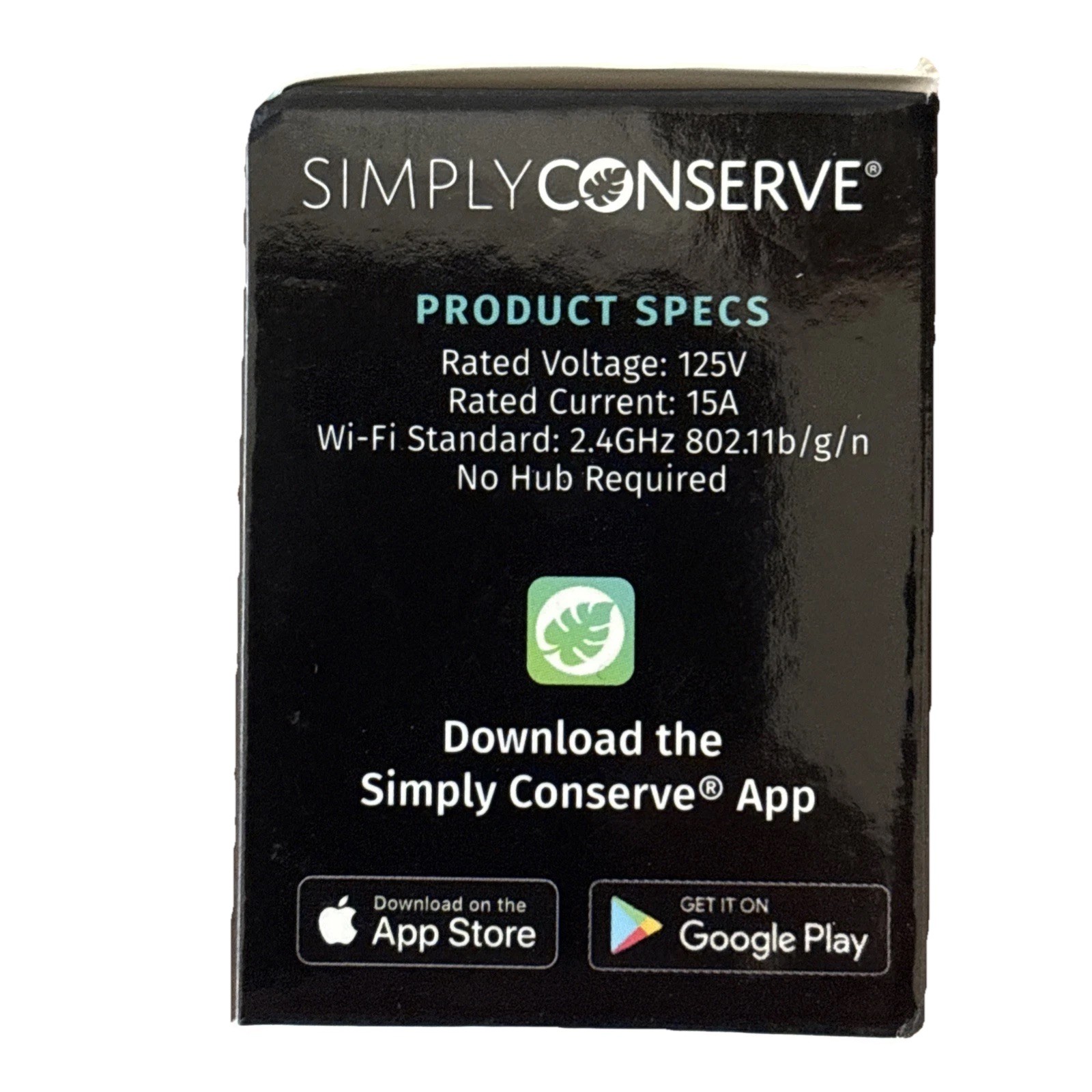 NIB Simply Conserve WiFi & BLE Enabled Smart Socket Works w/Alexa & Google
