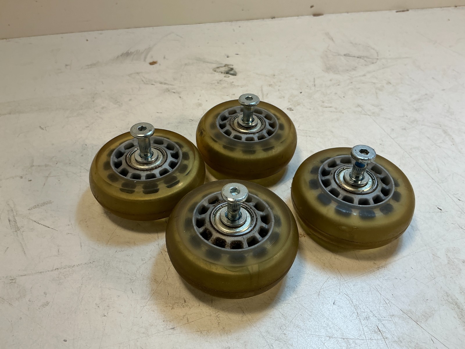 Freerider Luggie Standard Mobility Scooter Anti tipper wheels Lot of 4 S20