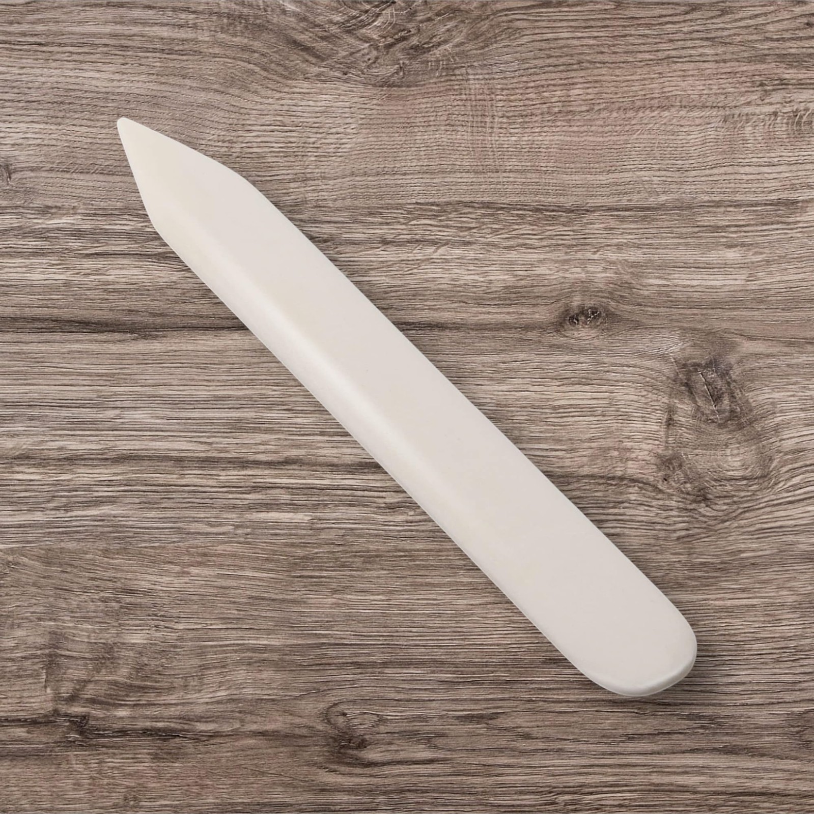 Genuine Bone Folder for Crafts, Leather Burnishing, Bookbinding, Scrapbooking...