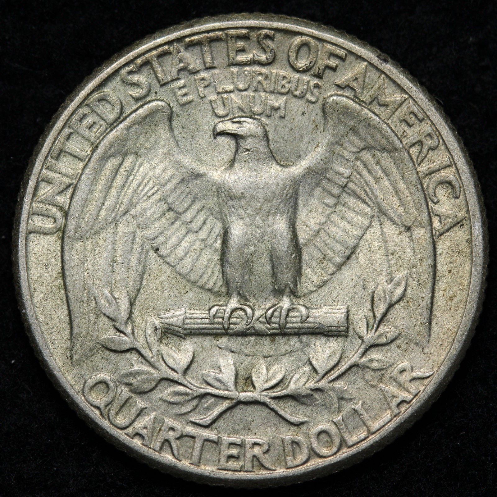 1934 Washington Silver Quarter AU+ E344 DKCE