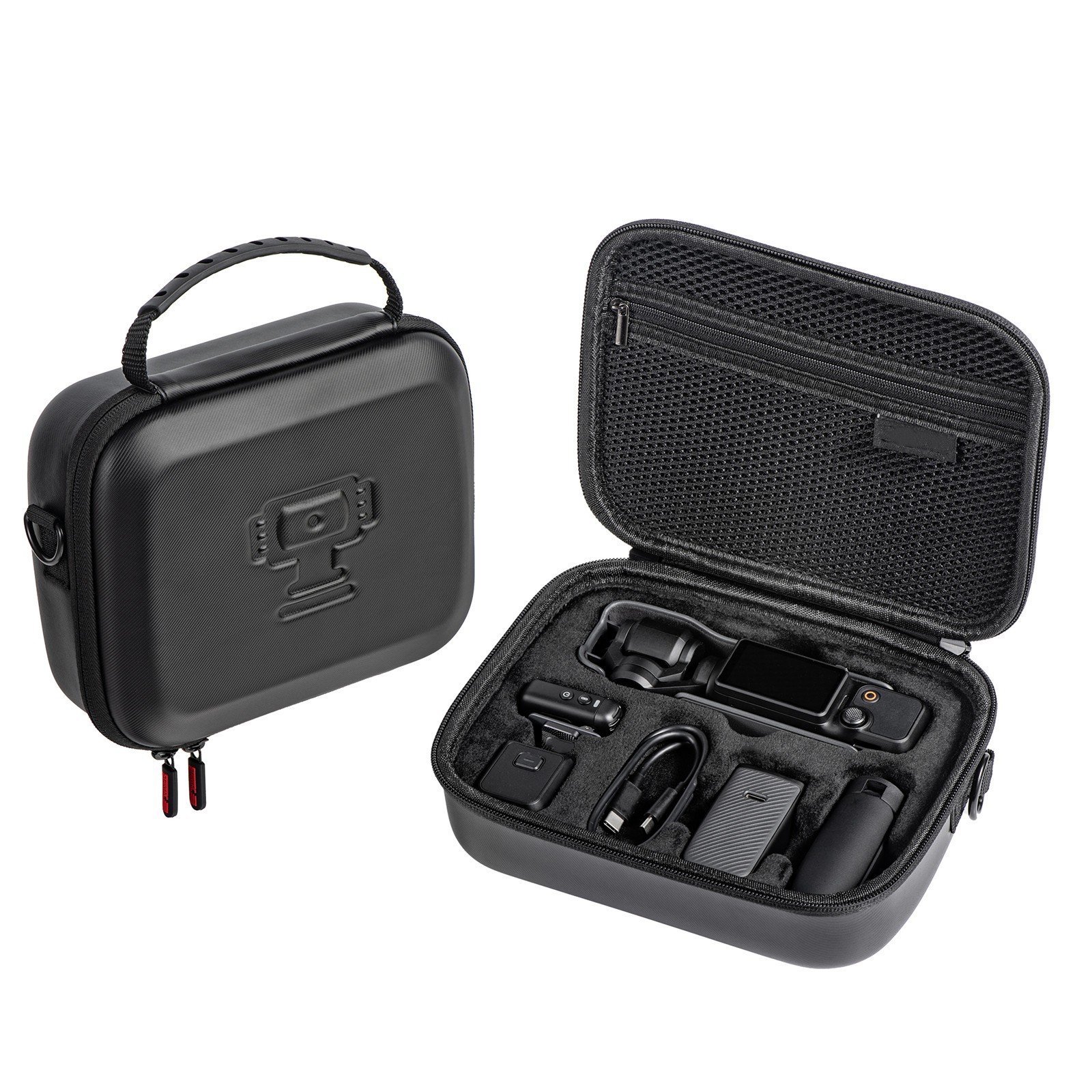 Black Carrying Case for DJI Osmo Pocket 3 Waterproof Pressureproof Storage Bag