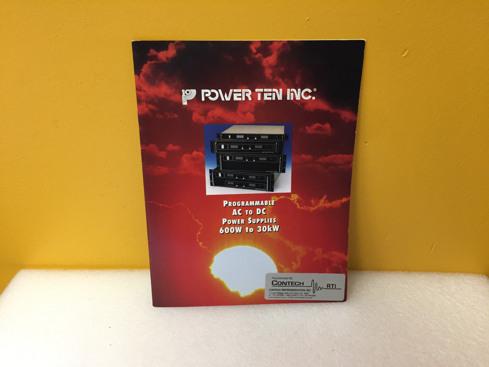 Power Ten Inc Programmable AC to DC Power Supplies 600 W to 30kW Catalog