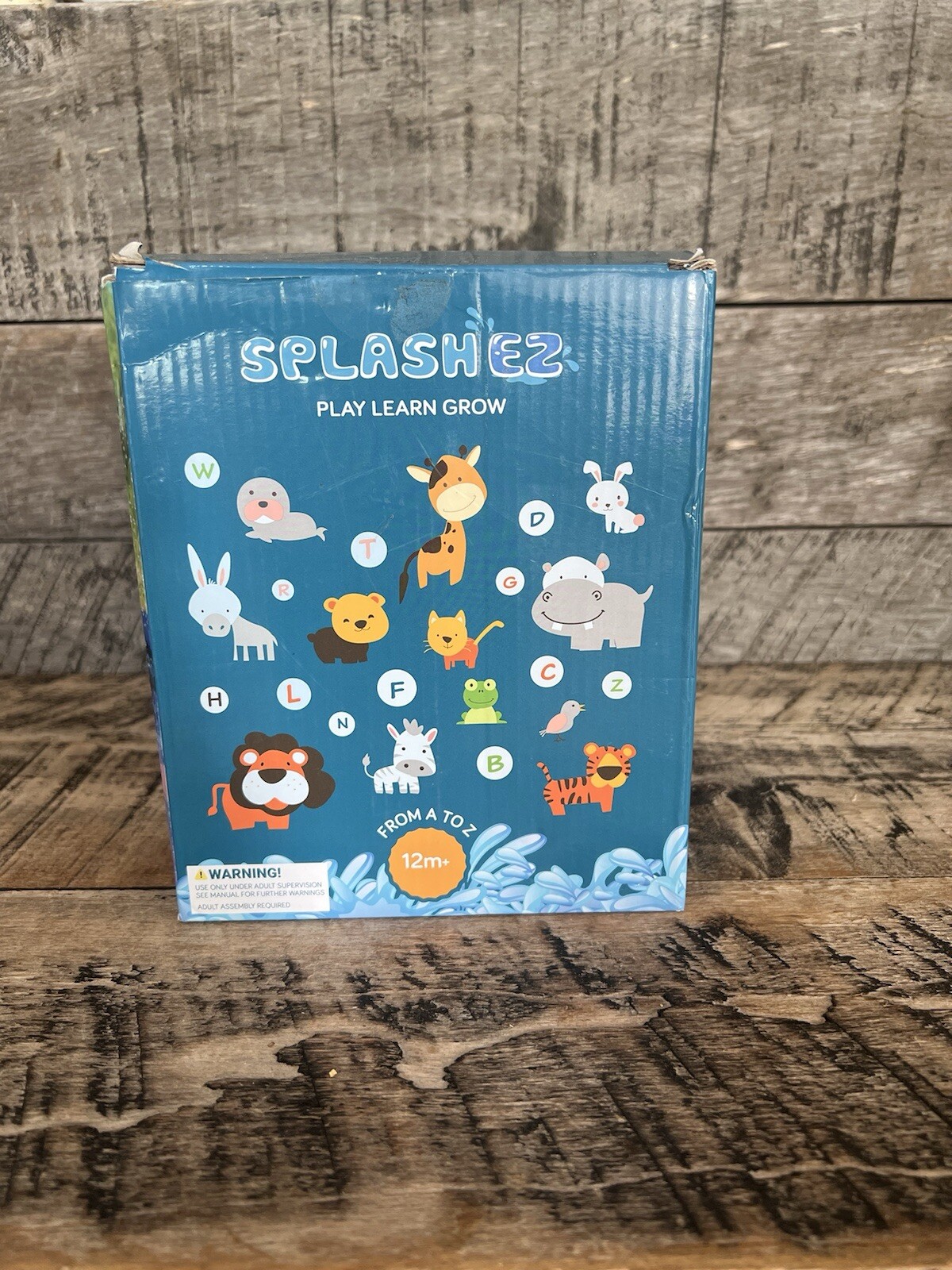 Home Schooling Learn Splash Ez Play Learn Grow Preschool Educational Water Game