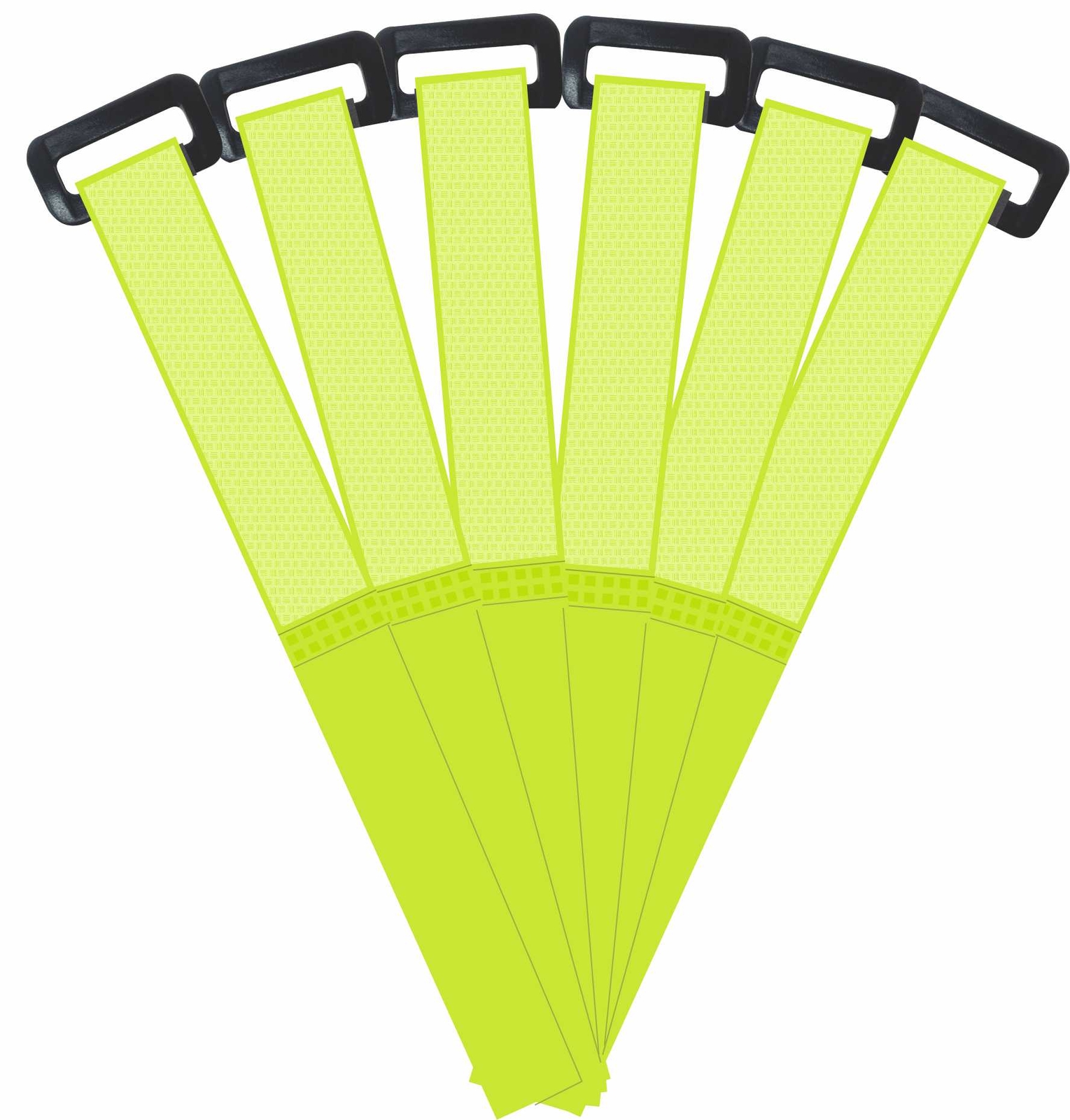 REGRIP 12" Cinch Style Reusable Cable Straps - 6 Pack