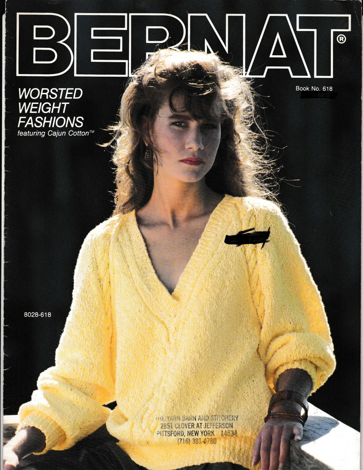 Worsted Weight Fashions Featuring Cajun Cotton Sweaters | Bernat #618