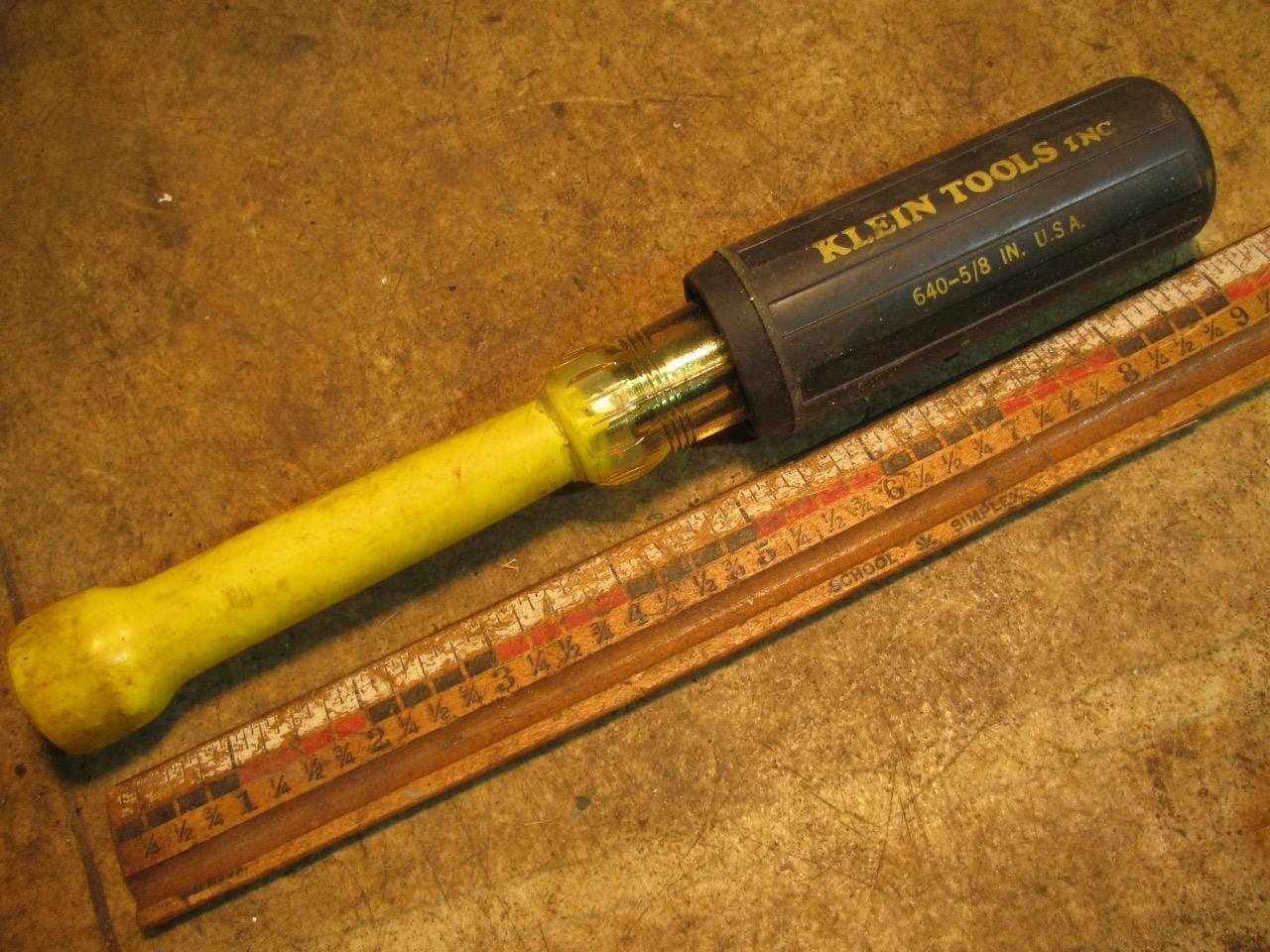 Klein Tools 640-5/8" Insulated Nut Driver