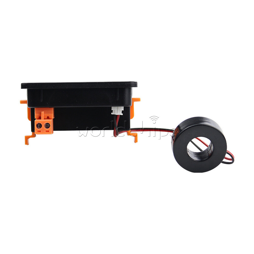 AC50-500V Voltage Current Frequency Meter Digital LED Voltmeter Ammeter AC0-120A