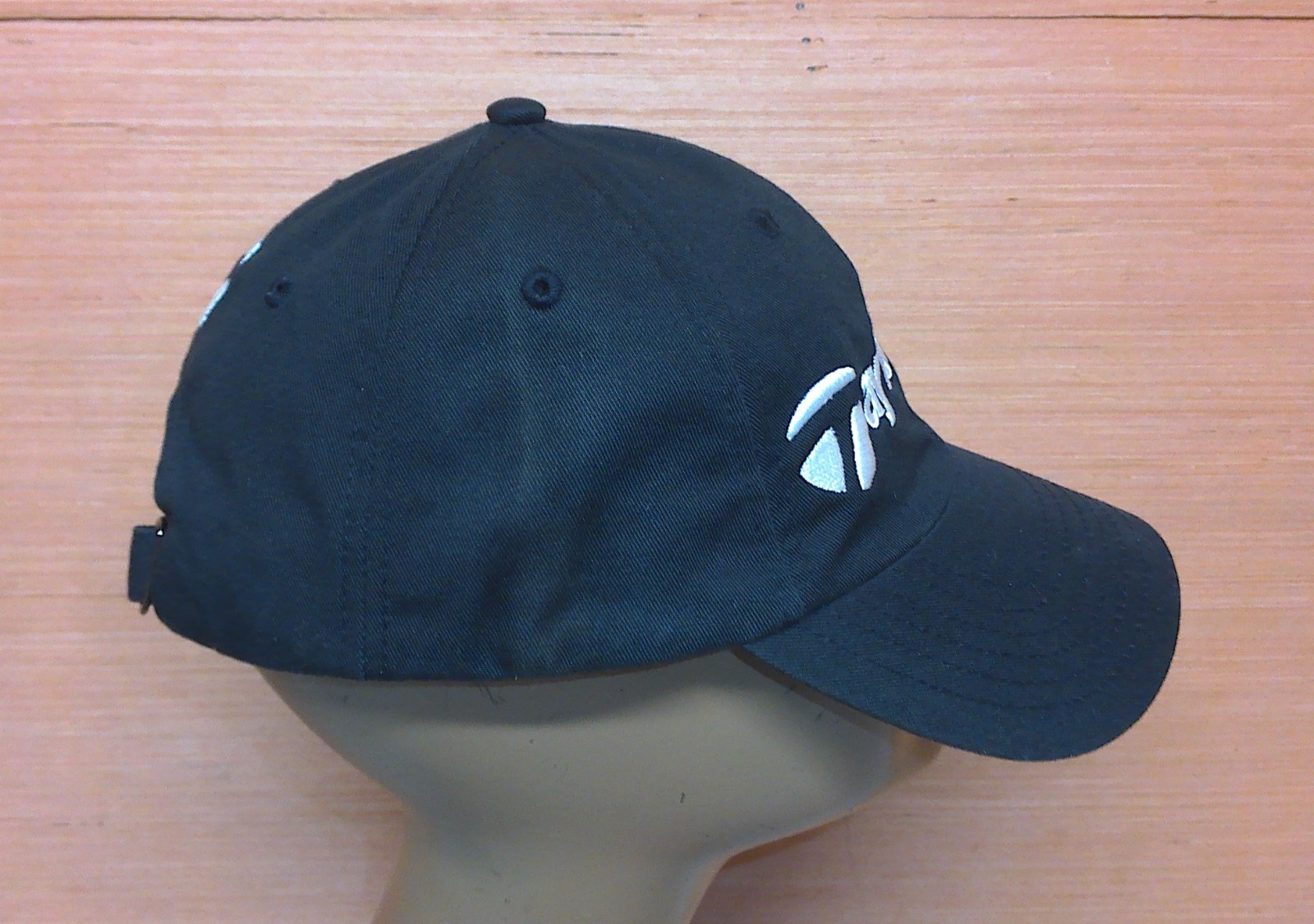 TaylorMade Black Golf Hat Cap TMax Gear OSFA Adjustable