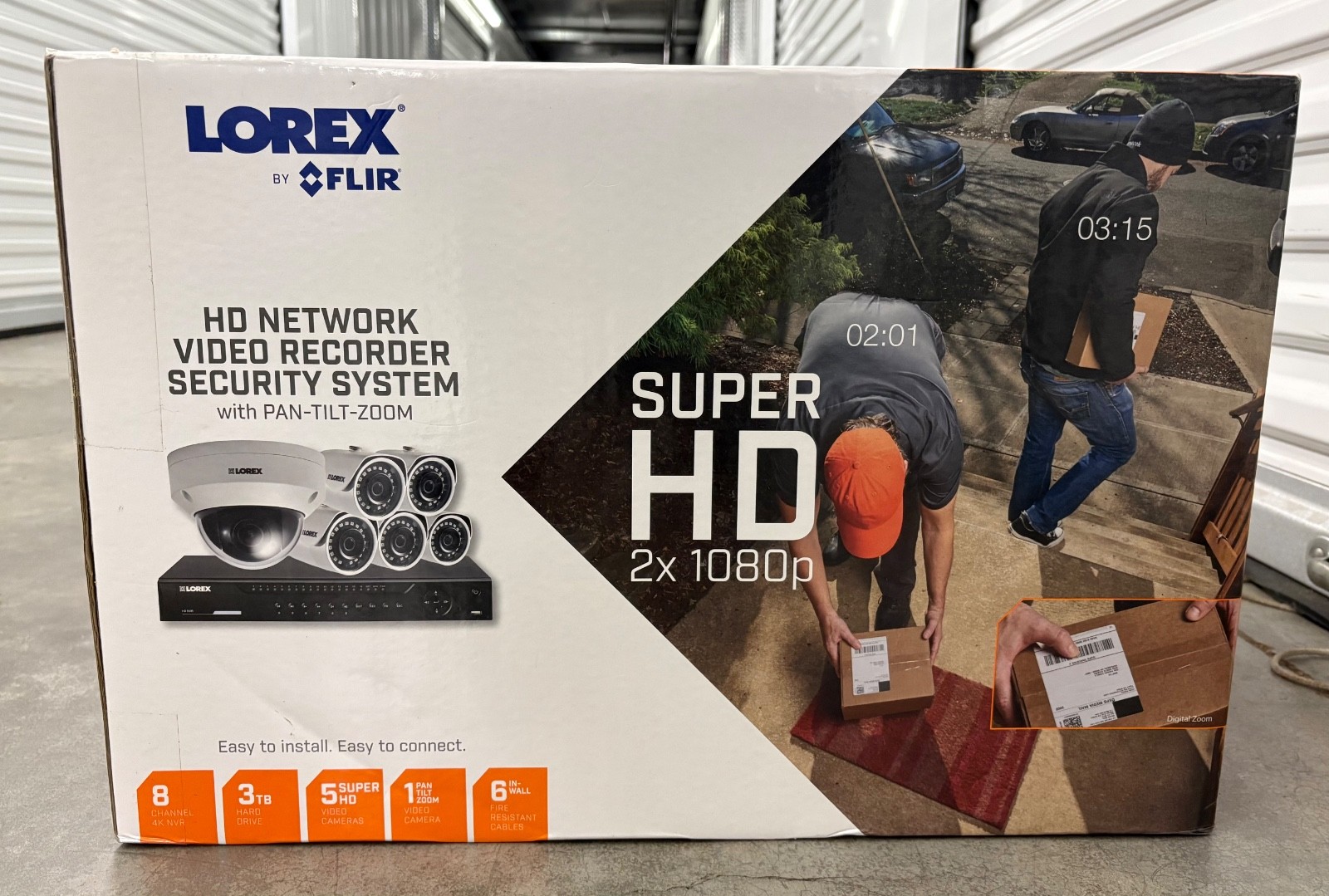 Lorex Flir HD Network Video Recorder Security System