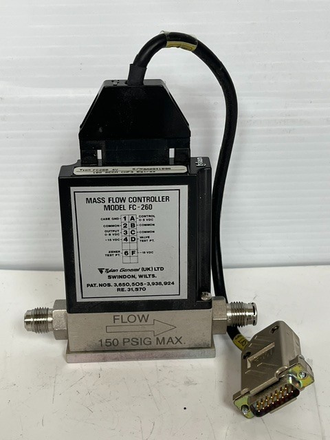 TYLAN FC260 4V Mass Flow Controller, 100 SCCM CHF3, VCR