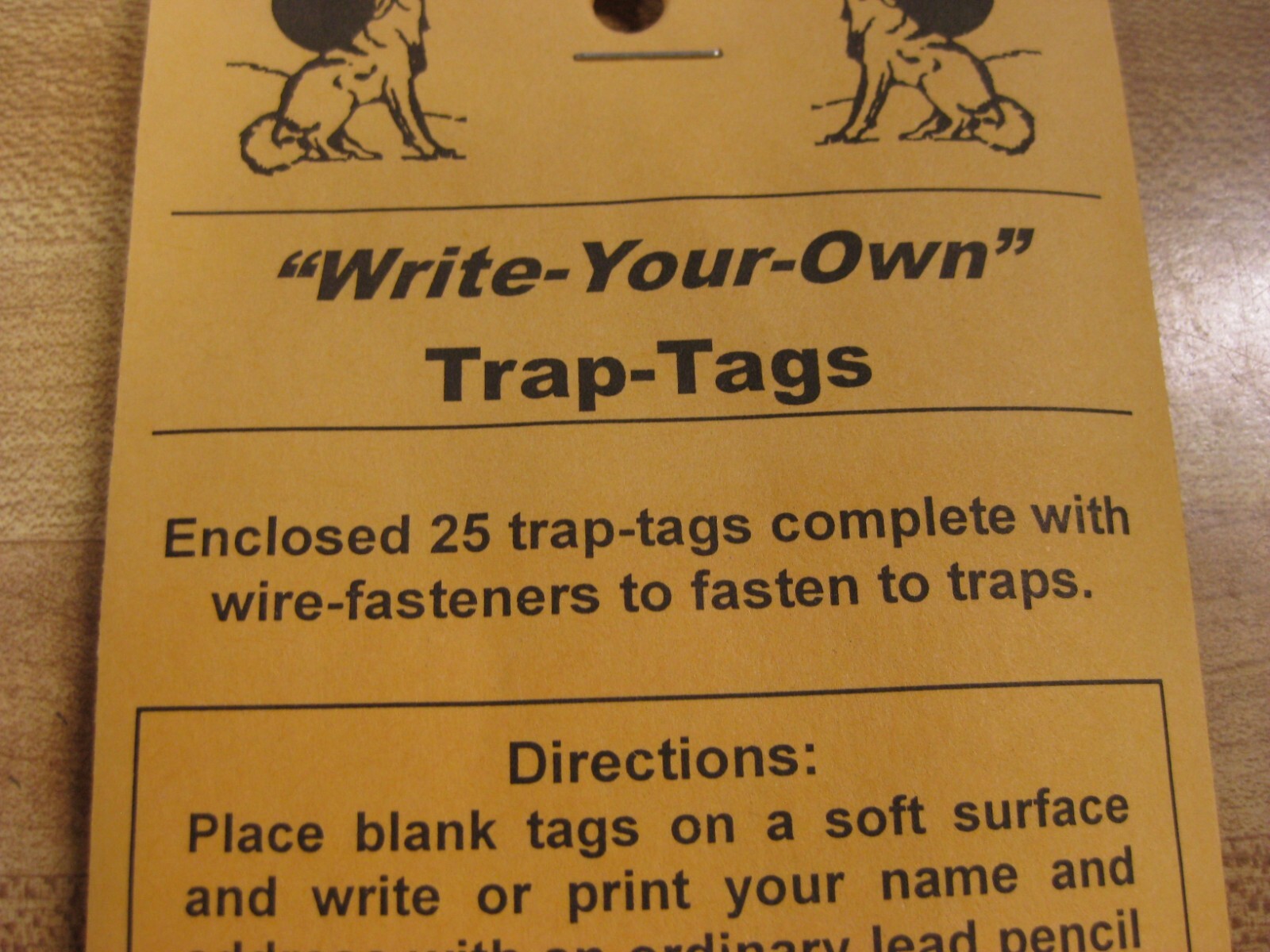 Write Your Own Trap Tags