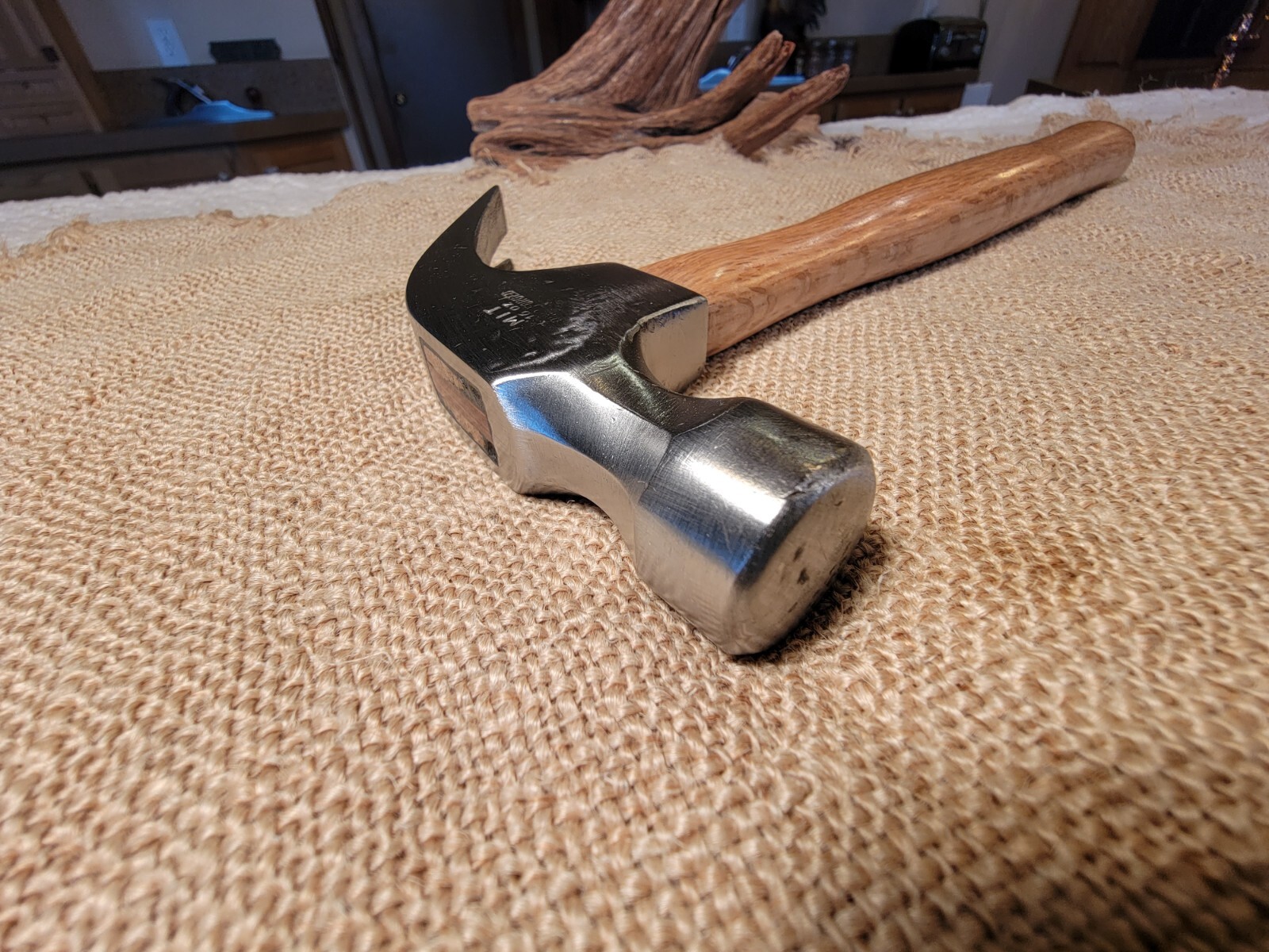Vintage Antique MIT 16 oz claw hammer