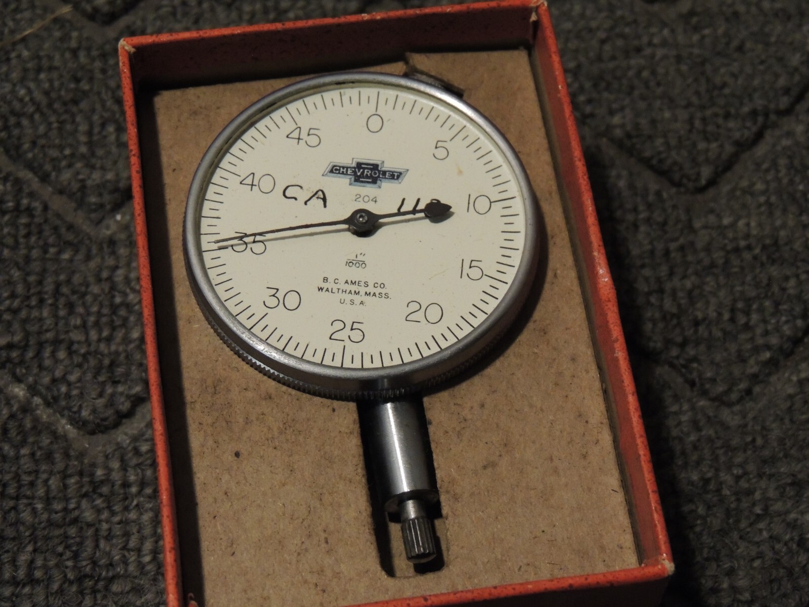 Vintage Ames 204 Indicator Chevrolet