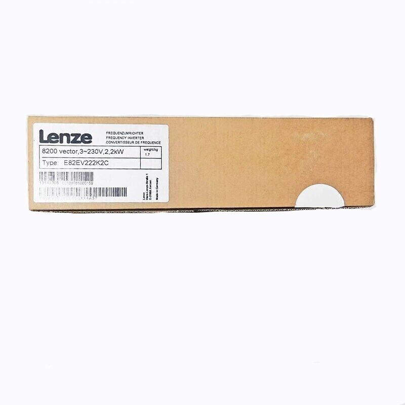 E82EV222K2C NEW LENZE E82EV222_2C Inverter 8200 vector 2.2kW E82EV222-2C