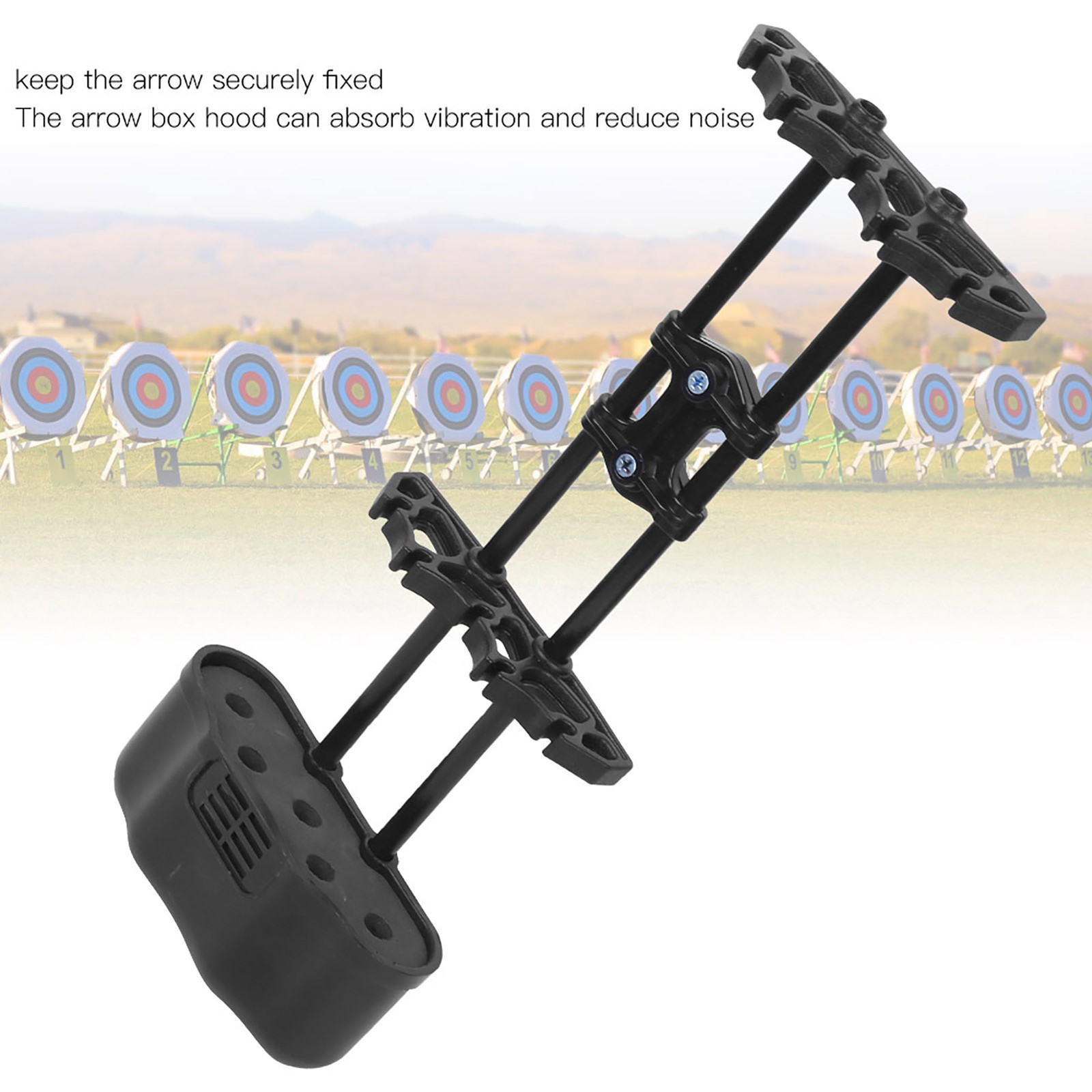 Portable 5 Quiver Buckle Type Bows Holder Box Outdoors Archery Equipment