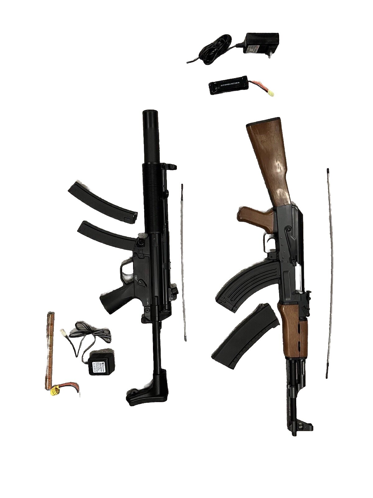 HK MP5 AEG & Lancer Tactical AK47 AEG