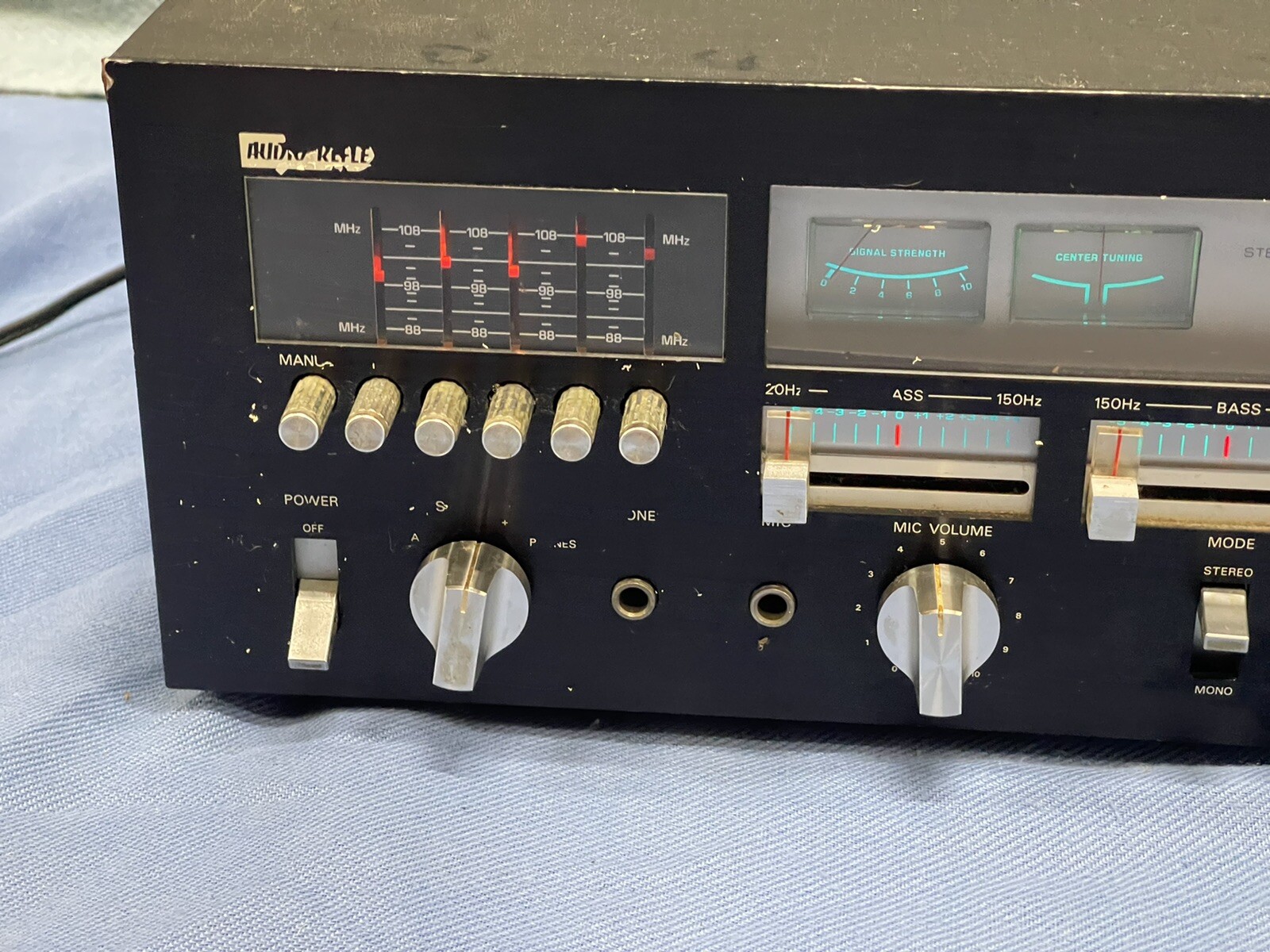 Vintage Amplifier Audio Reflex AR-164 Black Tested