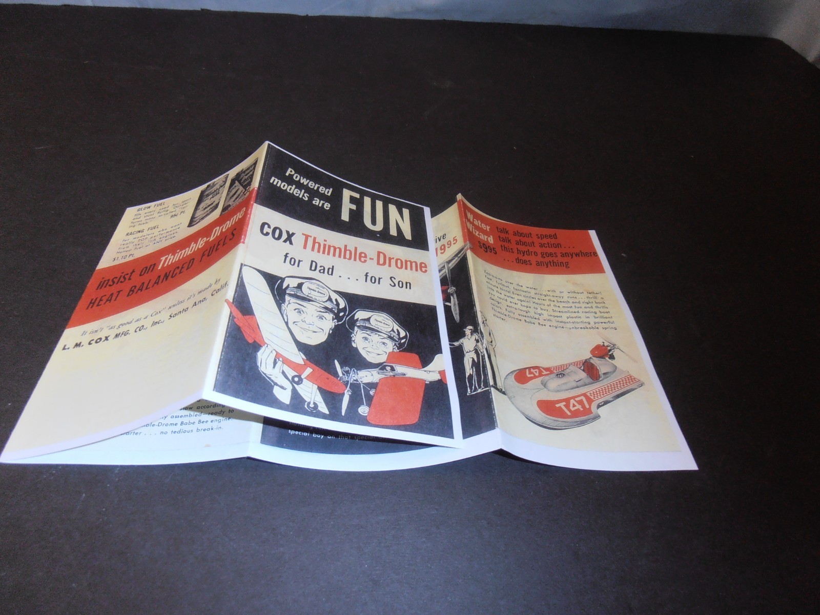 Cox Thimble-Drome Products Booklet