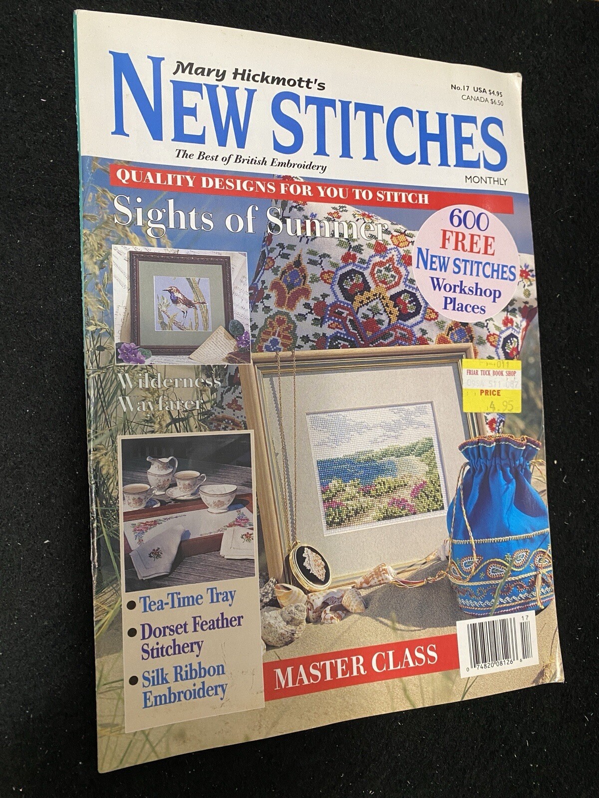 Mary Hickmott's New Stitches UK Magazine - No.17 -Sights of Summer Wilderness