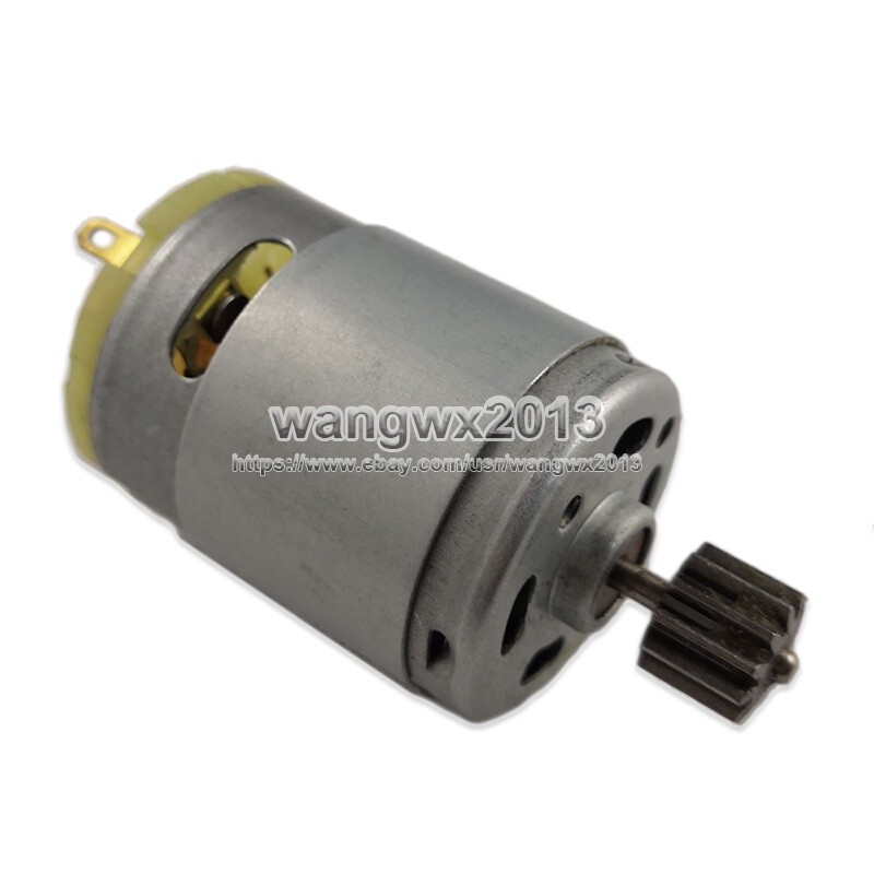 1pcs DC12V 15000rpm RS380 Carbon Brush Motor with Gear for RC Toy Car Boat Model