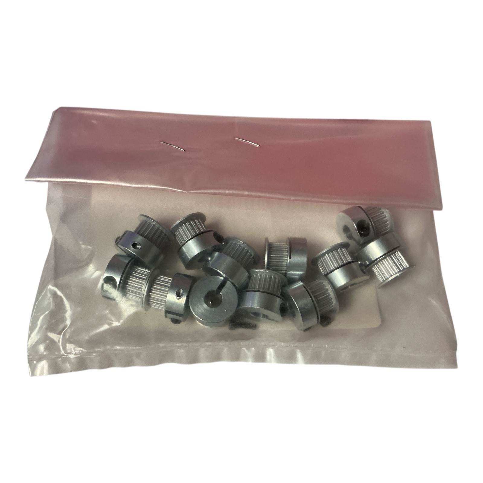 Pulley Assembly Lot of 12 Aluminum Timing Belt Pulleys Part #53186001 New