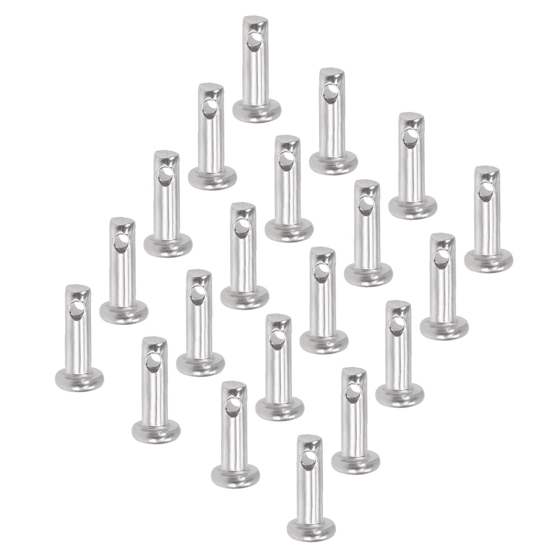 Single Hole Clevis Pins 3mm X 10mm Flat Head Stainless Steel Link Hinge 20 Set