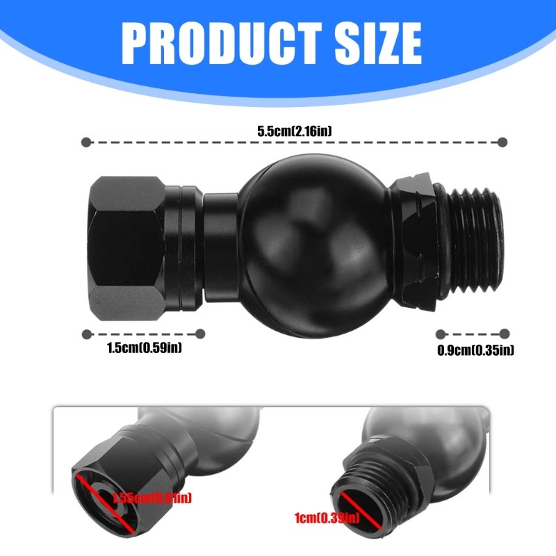 Scubas Diving Regulator Connector Portable Second Stage Regulator Adapter