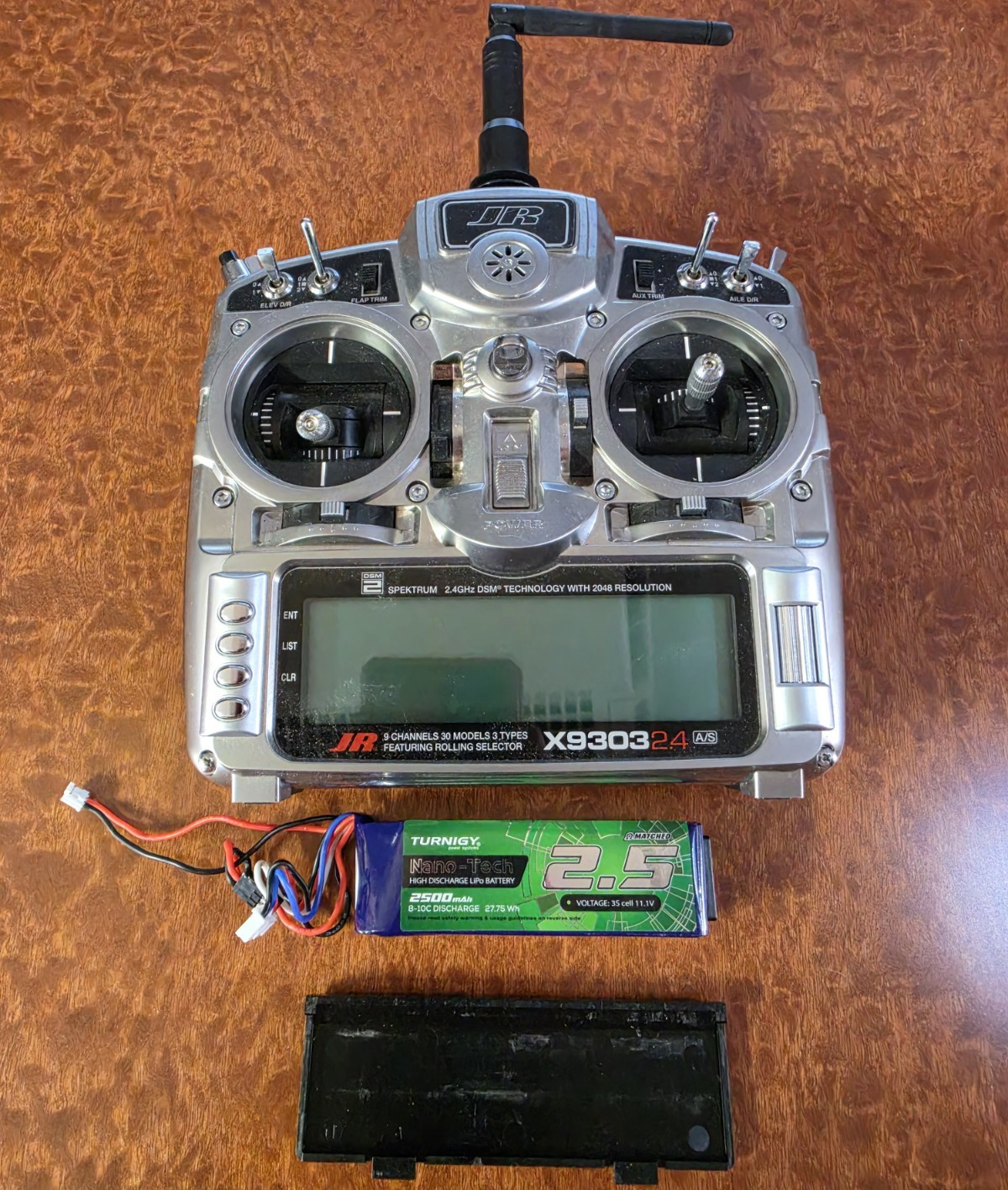 JR X9303 2.4GHz DSM RC Transmitter w/ Battery Pack