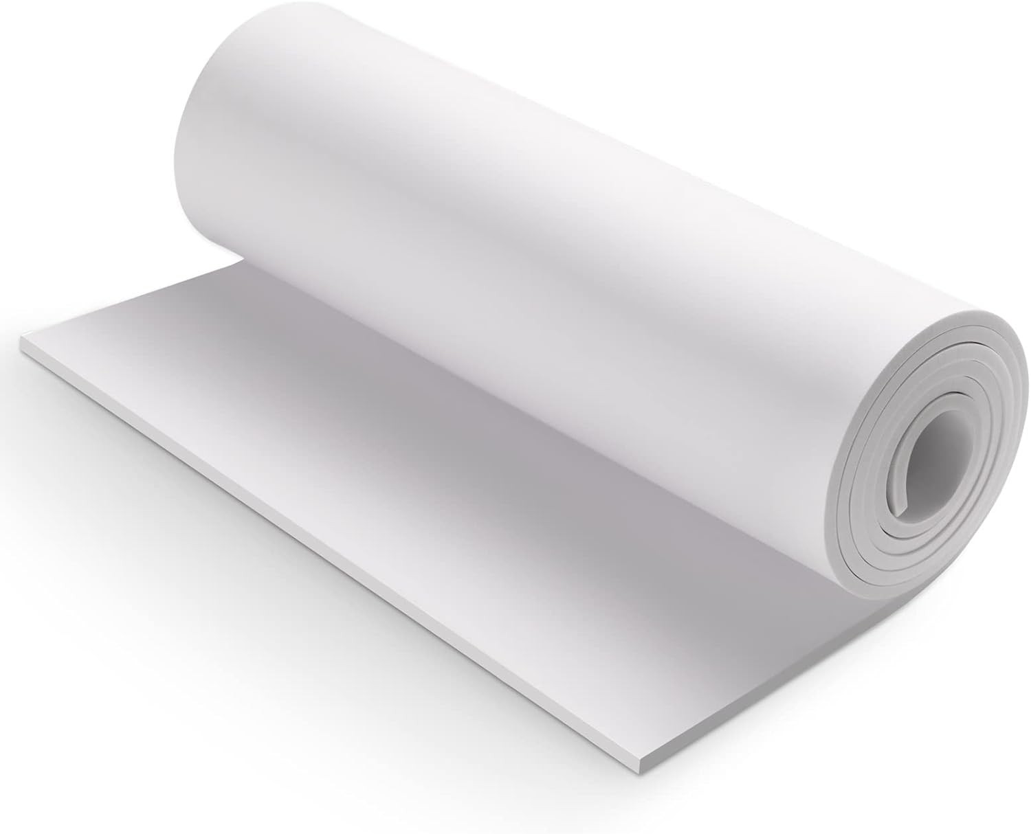White Eva Foam Cosplay Sheets roll,Premium eva 5mm Thick,59" x