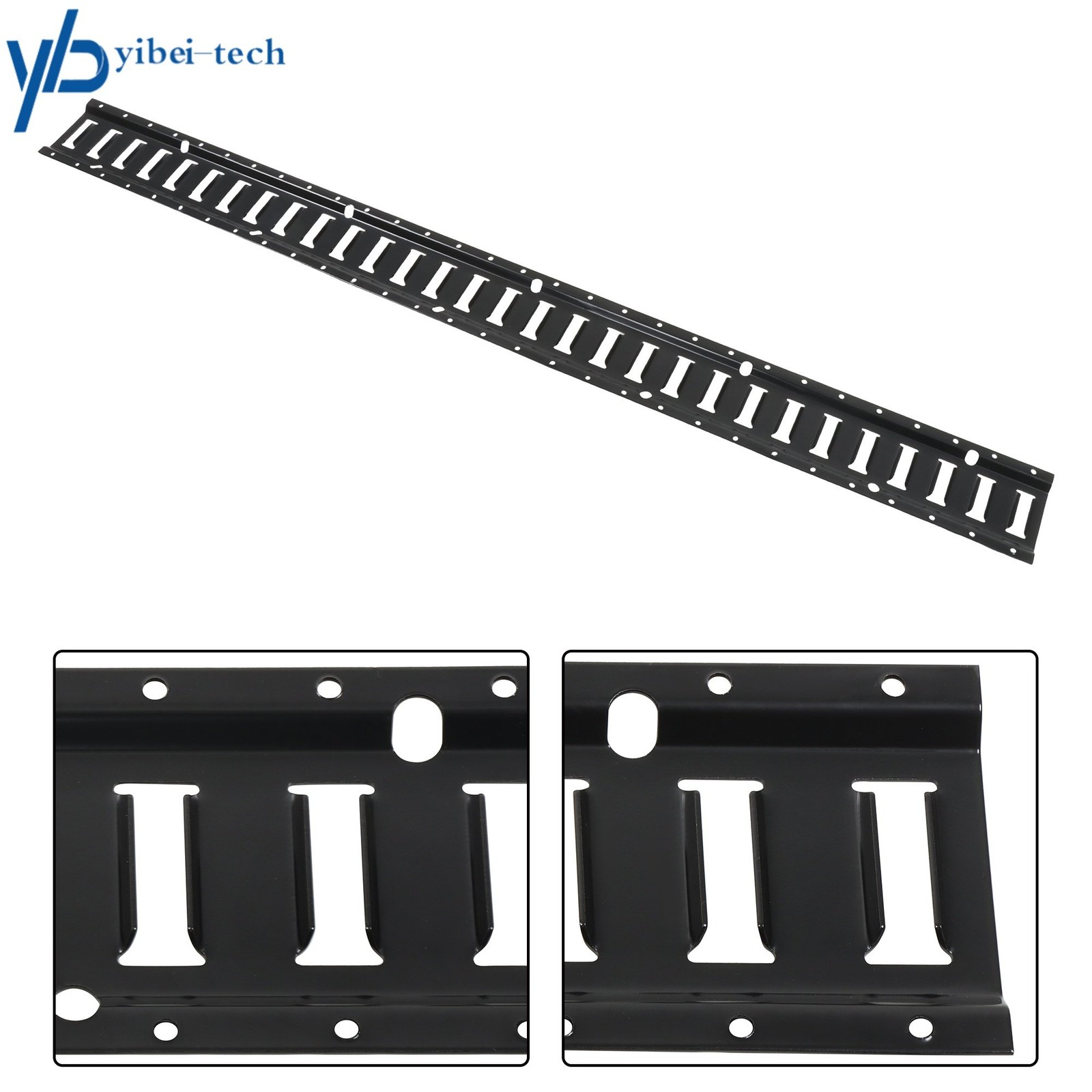 For Trucks Vans 18 Pack 5' E Track Rail Tie-Down Kit Powder Coated Secure Cargo