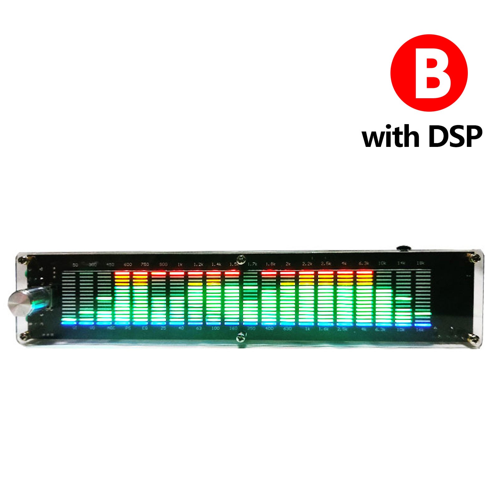 VU Meter Indicator Music Spectrum Analyzer 20 Segment 15 Level LED Display w/DSP