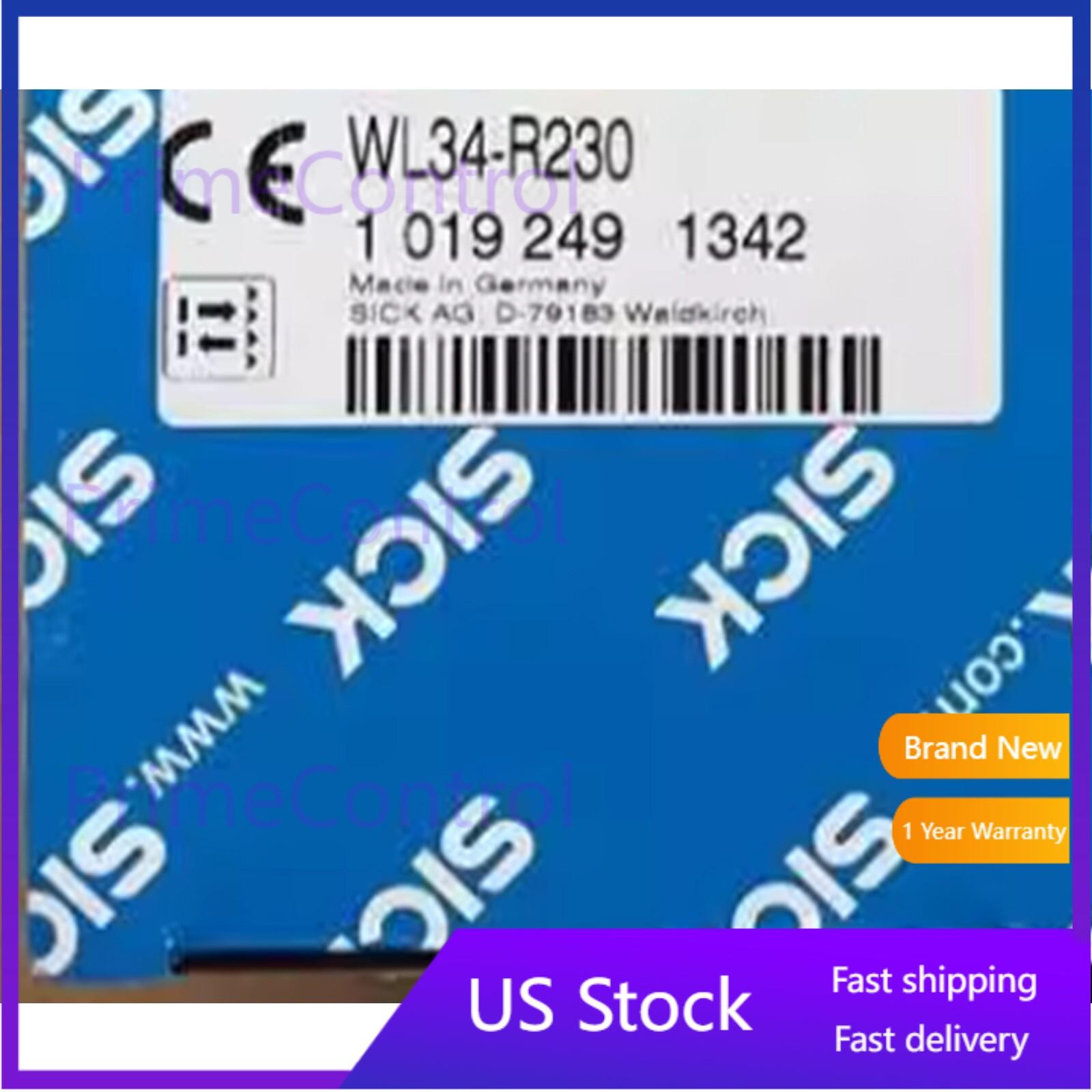 US FREE TAX  SICK WL34-R230 WL34R230 1019249 Photoelectric   Replace
