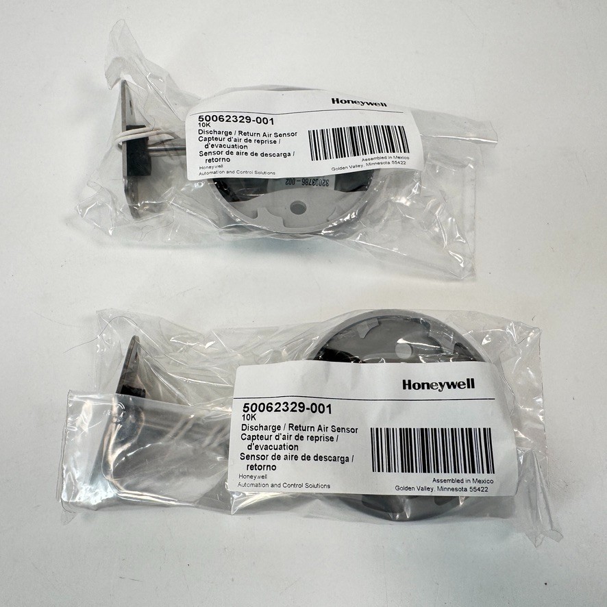 2-Pack Honeywell 50062329-001 Discharge Return Air Temperature Sensors 10K Ohm