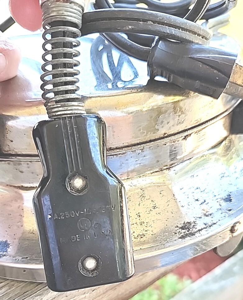 Electrical Cord Chicago Electric Mfg Handy Hot Waffle Maker