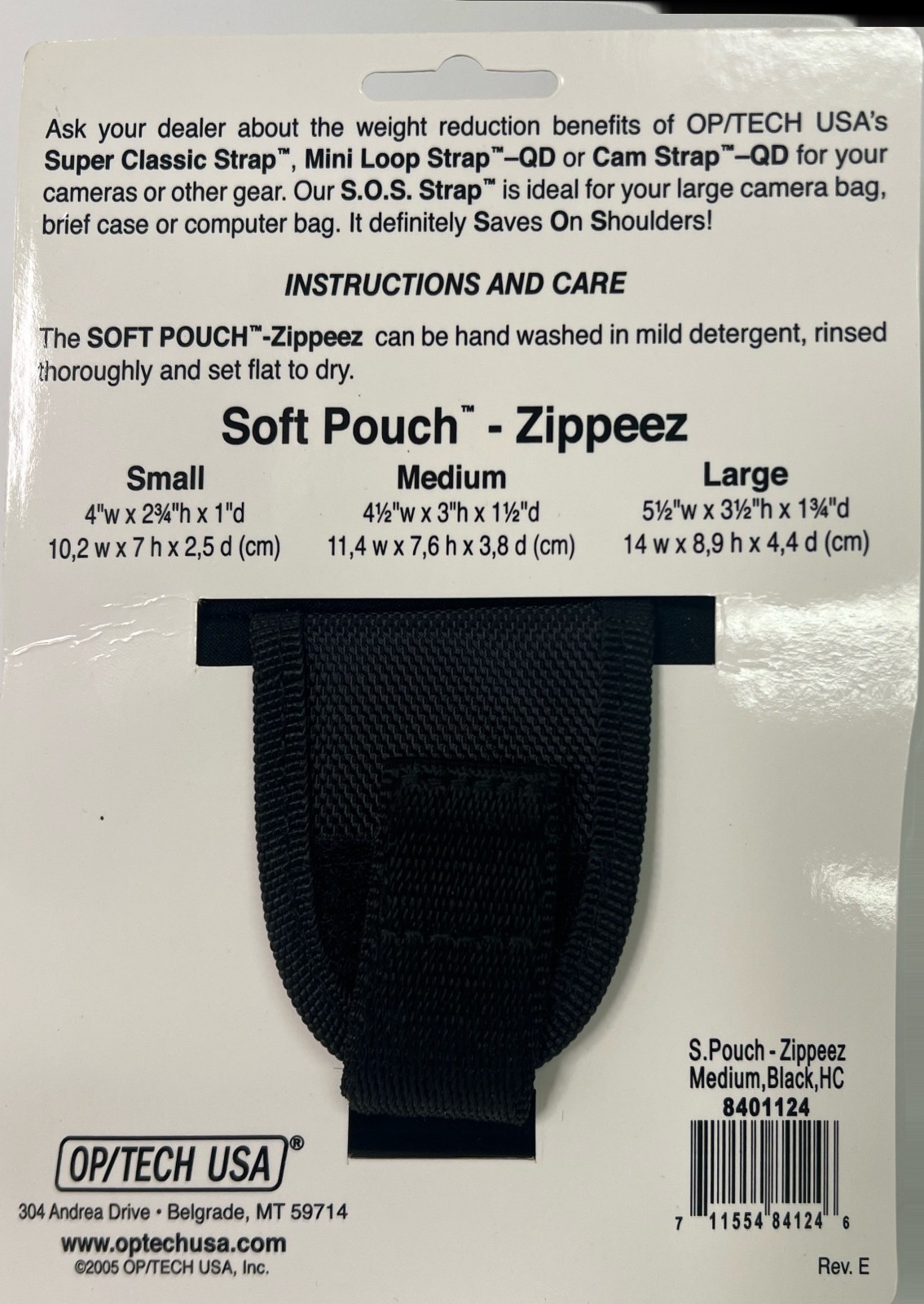 OP/Tech Zippeez Medium Soft Pouch