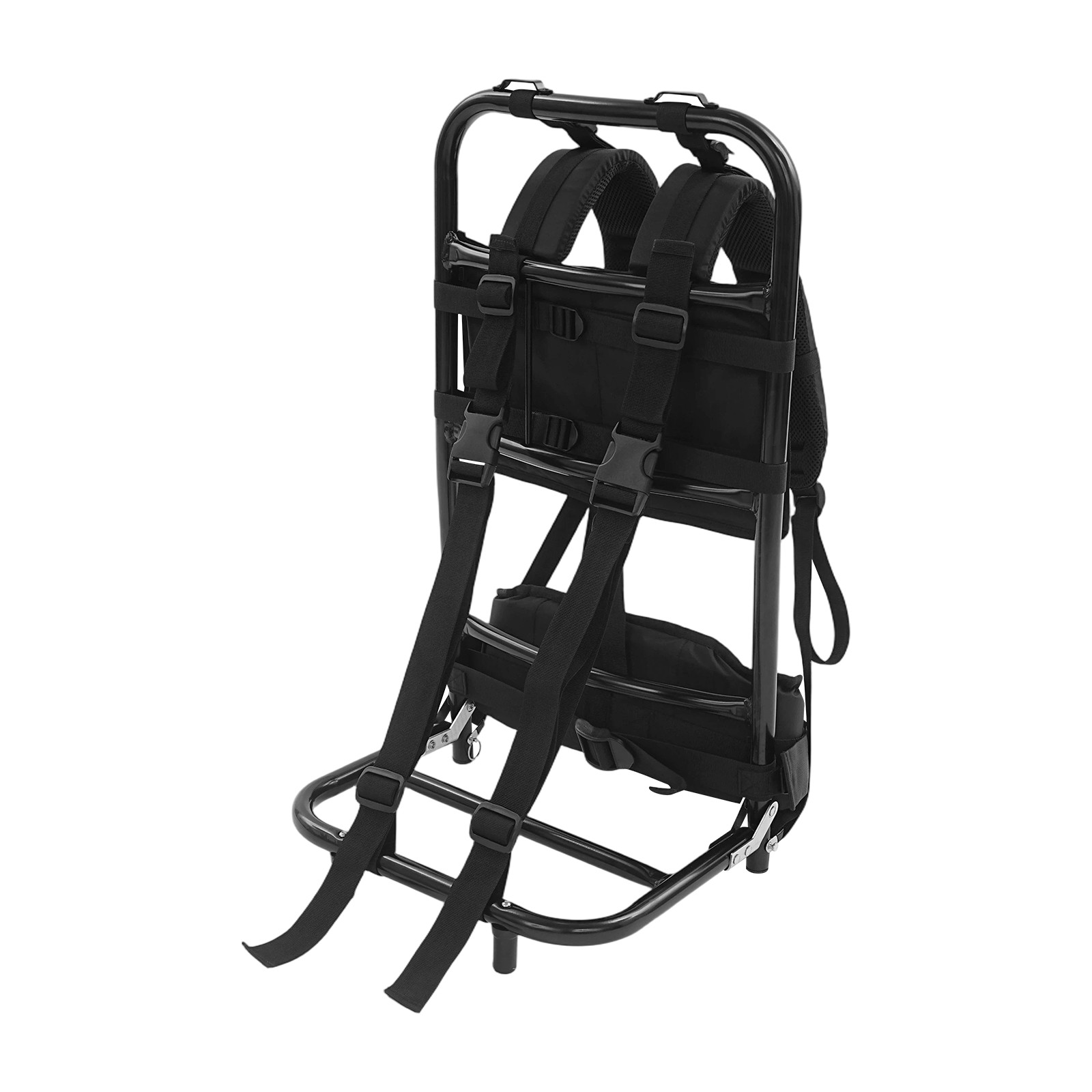 Hiking/Hunting Backpack Frame Aluminum Black External Frame Backpack Lightweight
