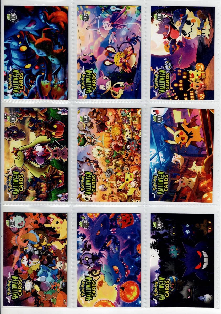 2025 BOX POKEMON HALLOWEEN Collectoons Cards - Full Set 150/150 Peru