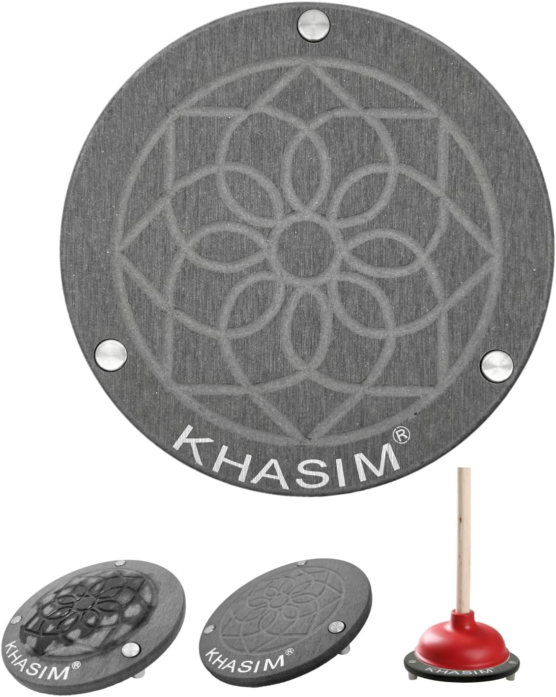 Plunger Mat,Plunger Tray - Stone Drying Mat for Toilet Plunger,Strong Water Abso
