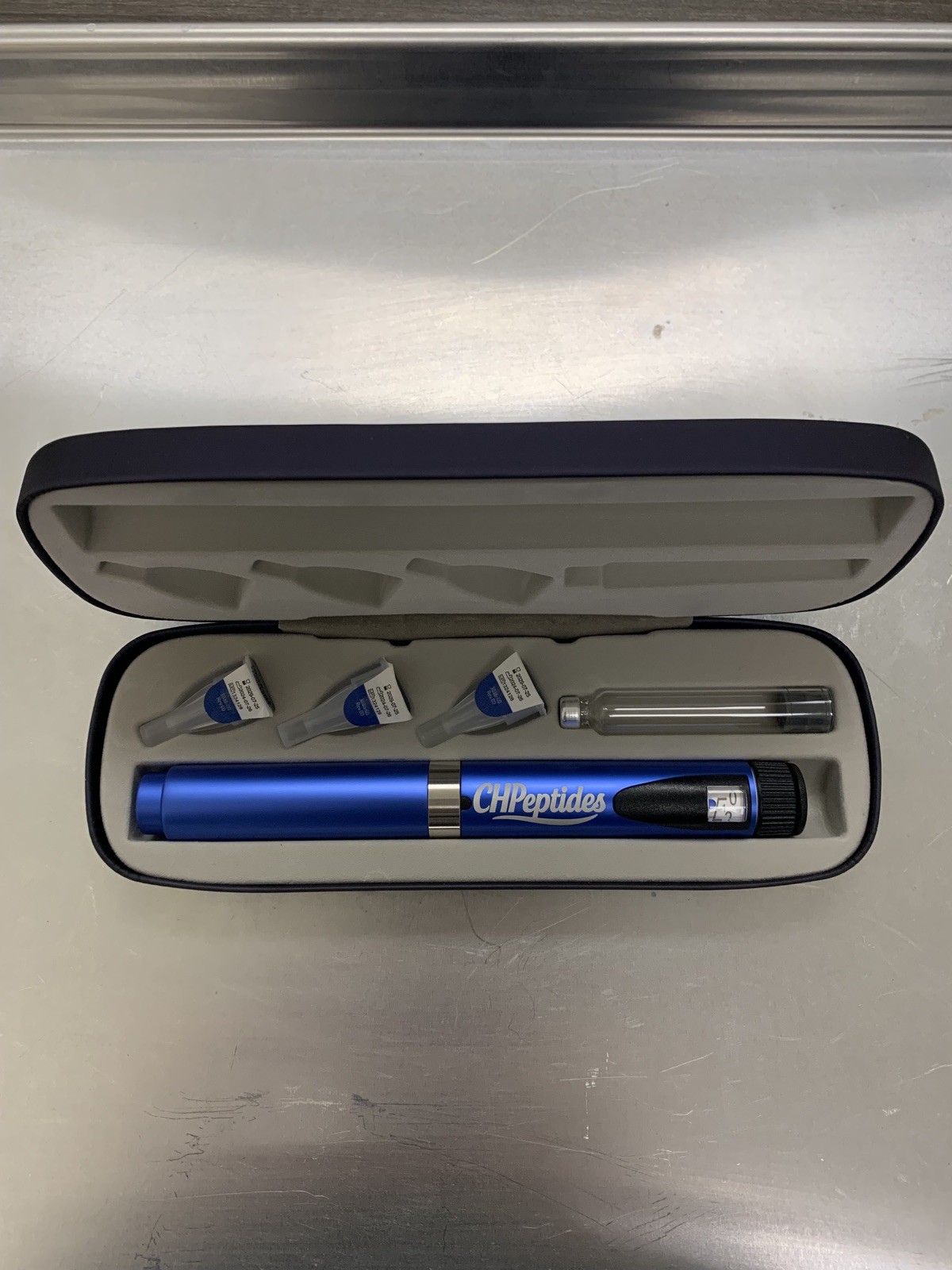 Reusable  Peptides Green Pen and pen case empty cartridge 3ML 10 (31G needles)