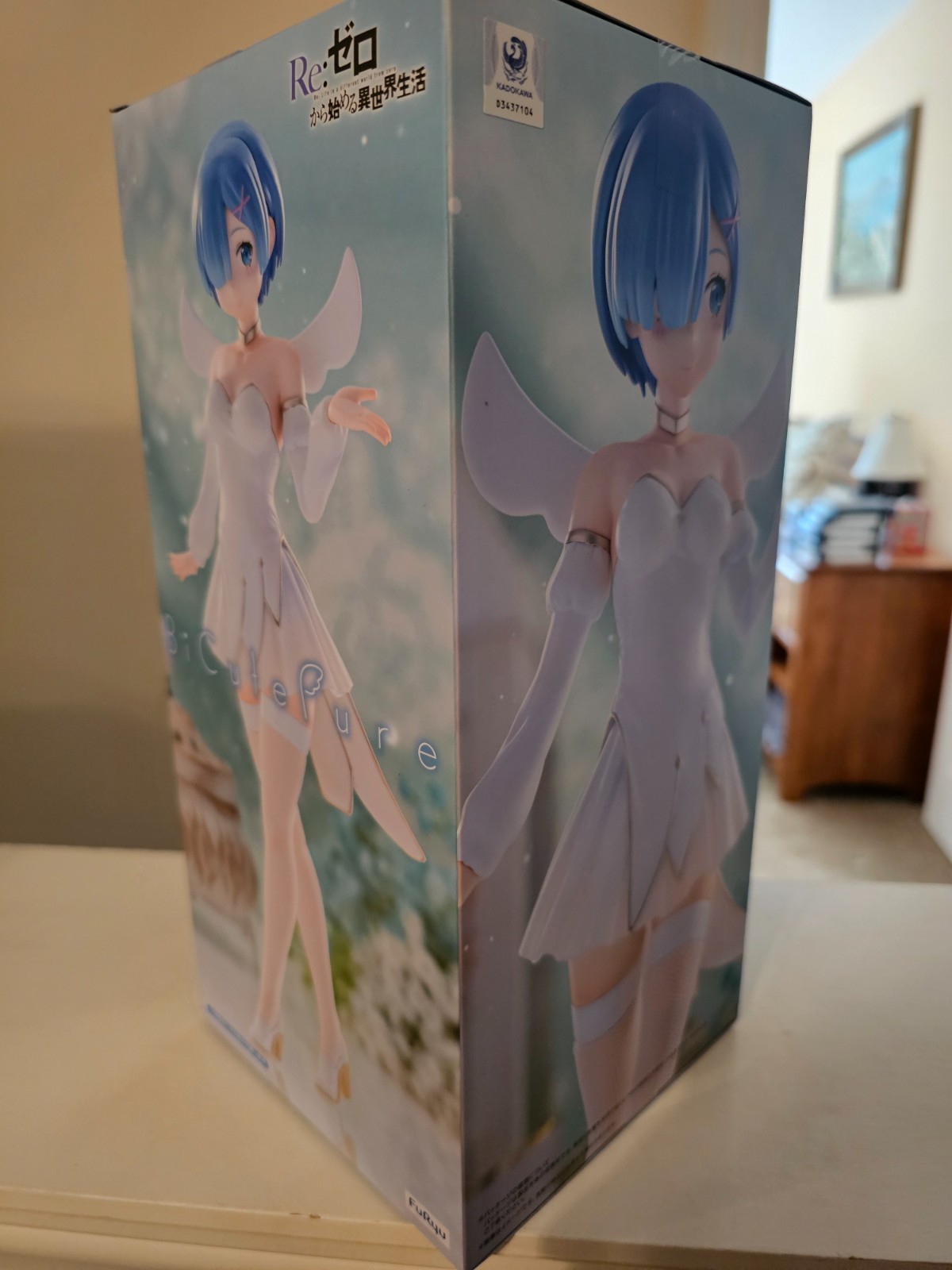 Re:Zero BiCute Pure Rem Figure Little Wings Ver. FuRyu *US SELLER*