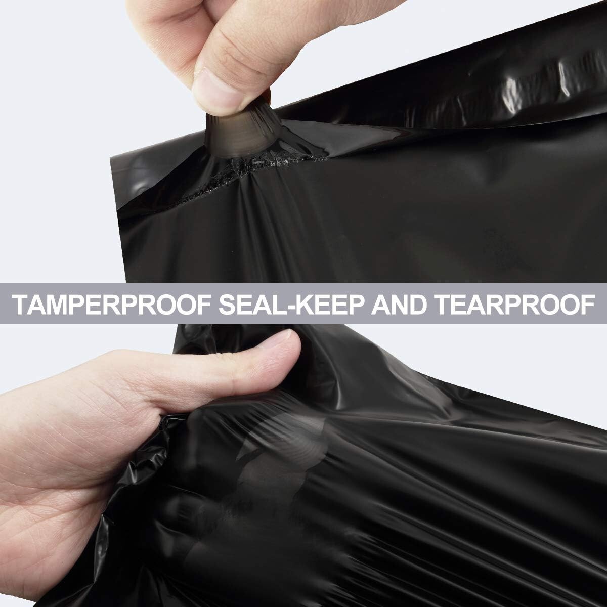 500 19x24 Black Poly Mailers Self Sealing Shipping Envelopes Bags 2.5 Mil