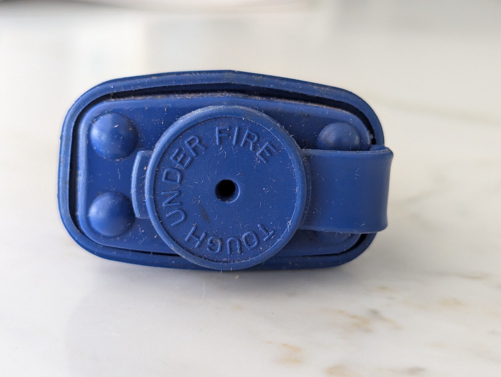 Master Lock Tough Under Fire Rubber Coated Pad Lock w/1 Key (NOS)