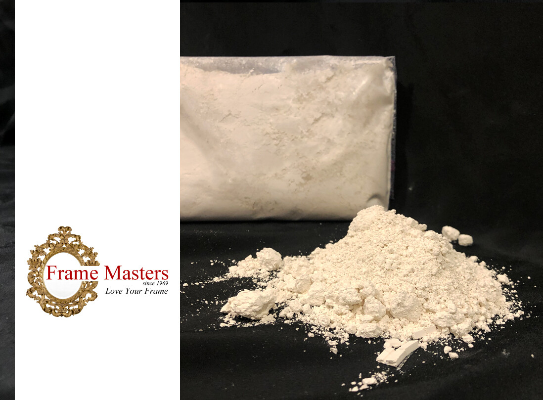 Traditional Gesso / Whiting / Chalk for gilding & paint  - 5 lbs