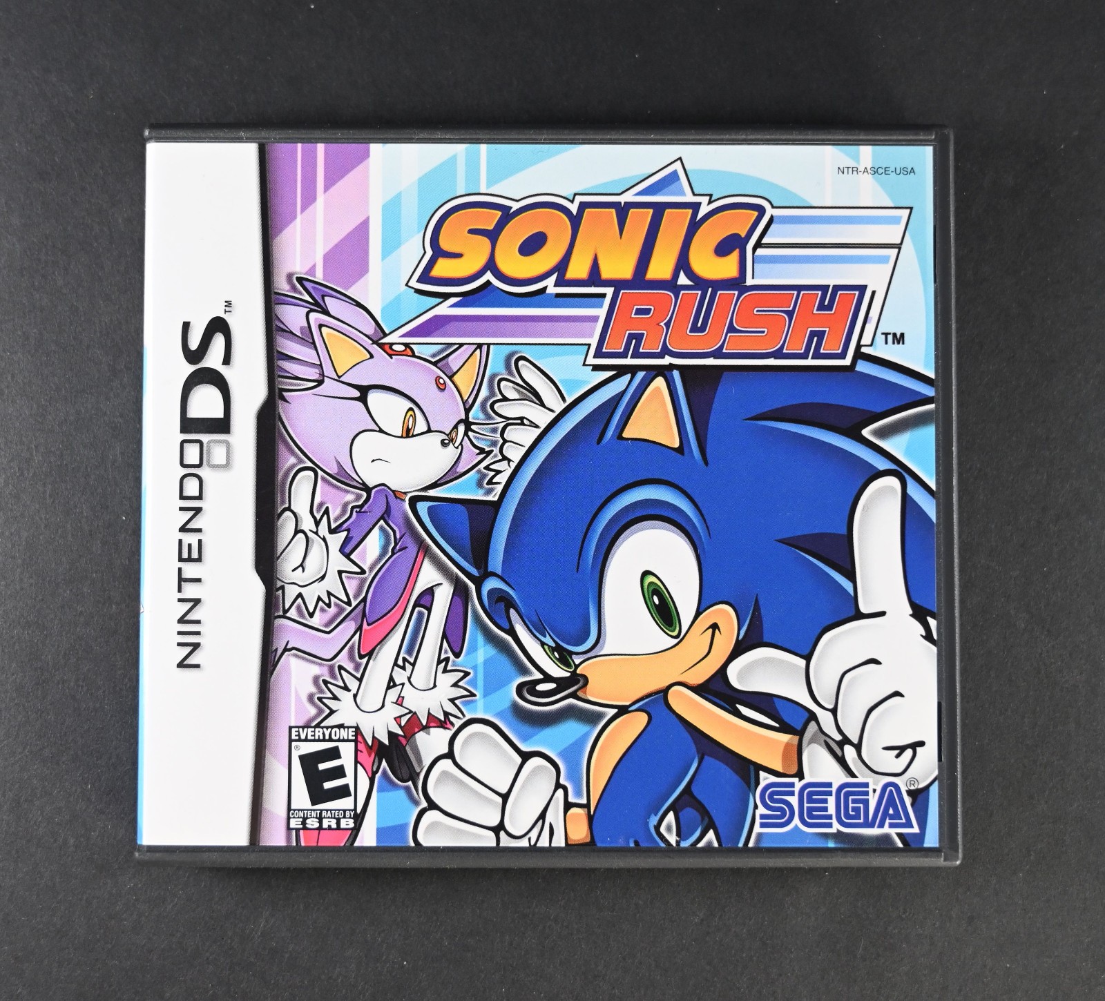 Sonic Rush Original Case & Instructions ONLY! NO GAME! Nintendo DS