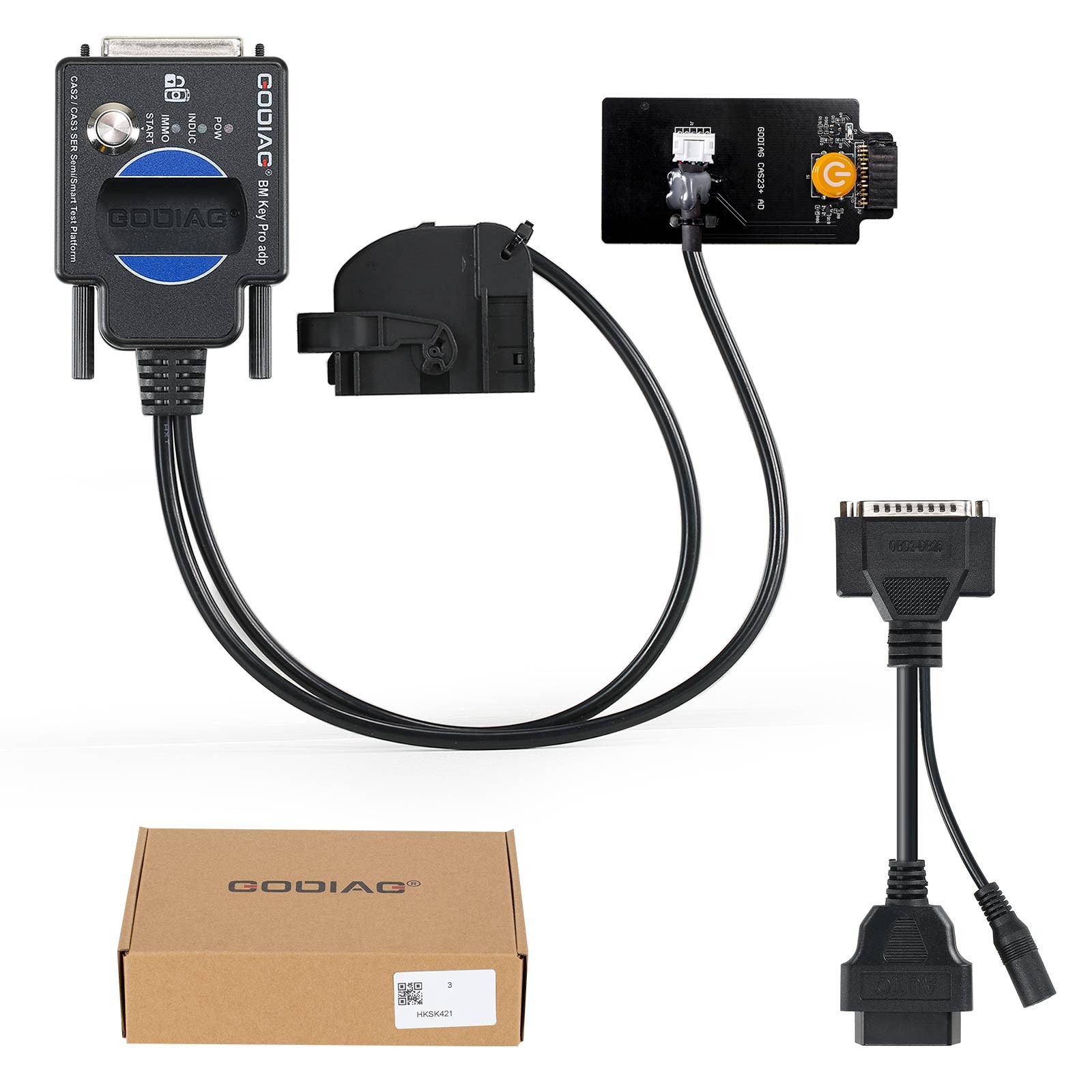 CAS2 CAS3 SER Semi Smart Test Platform Solder-free Matching CAS2 CAS3 Smart Key